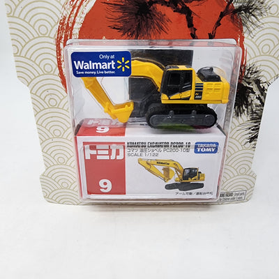 Komatsu Excavator PC200-10 #9 * Tomica TOMY Diecast