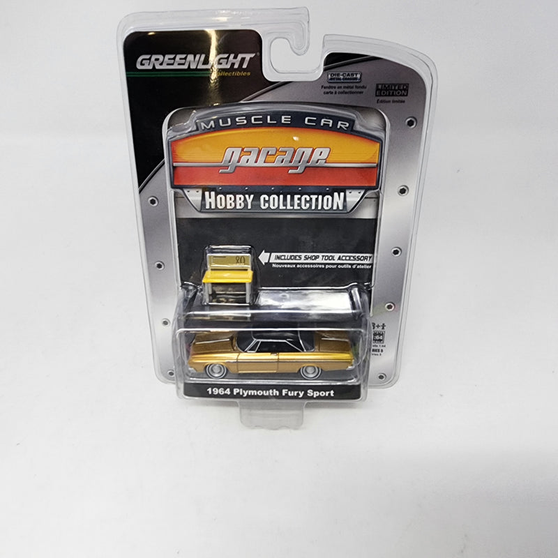 1964 Plymouth Fury Sport * Greenlight Muscle Car Garage Hobby