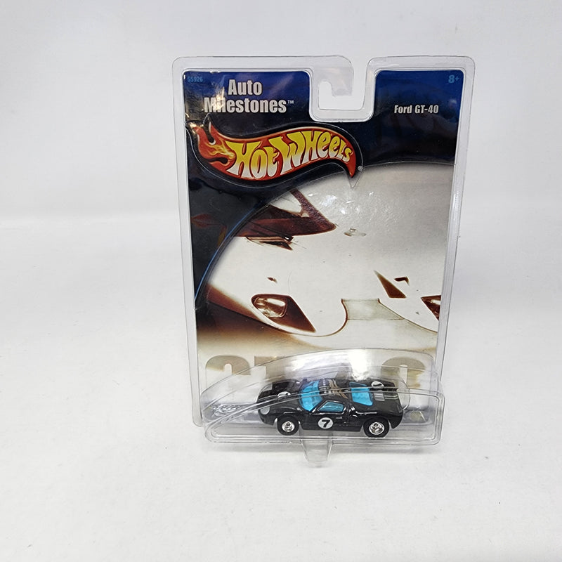 Ford GT-40 * Hot Wheels Auto Milestones