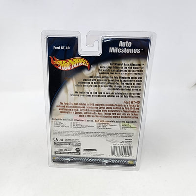 Ford GT-40 * Hot Wheels Auto Milestones