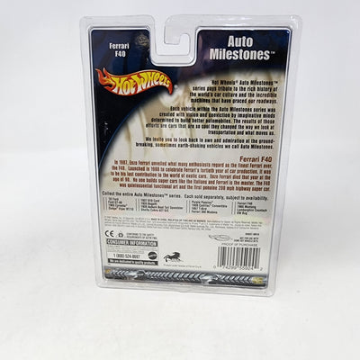 Ferrari F40 * Hot Wheels Auto Milestones