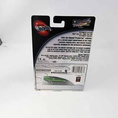 '70 Plymouth Barracuda * Hot Wheels 100% Mopar