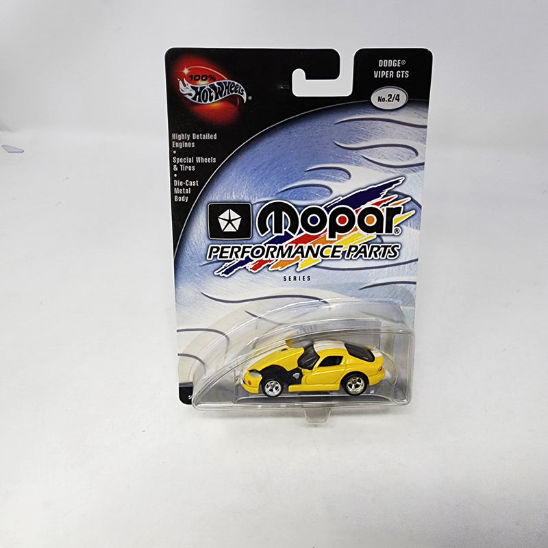 Dodge Viper GTS * YELLOW * Hot Wheels 100% Mopar
