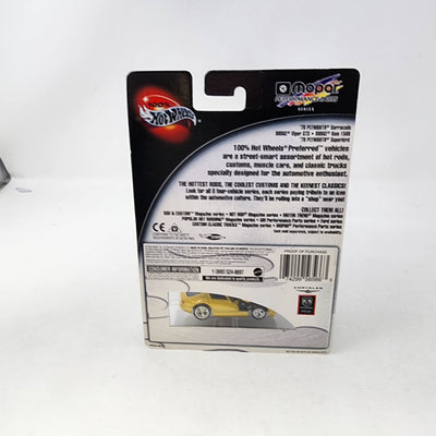 Dodge Viper GTS * YELLOW * Hot Wheels 100% Mopar