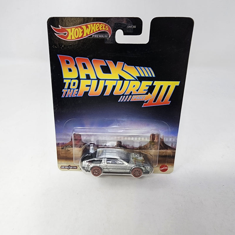 Time Machine 1955 Back to the Future III * Hot Wheels Pop Culture