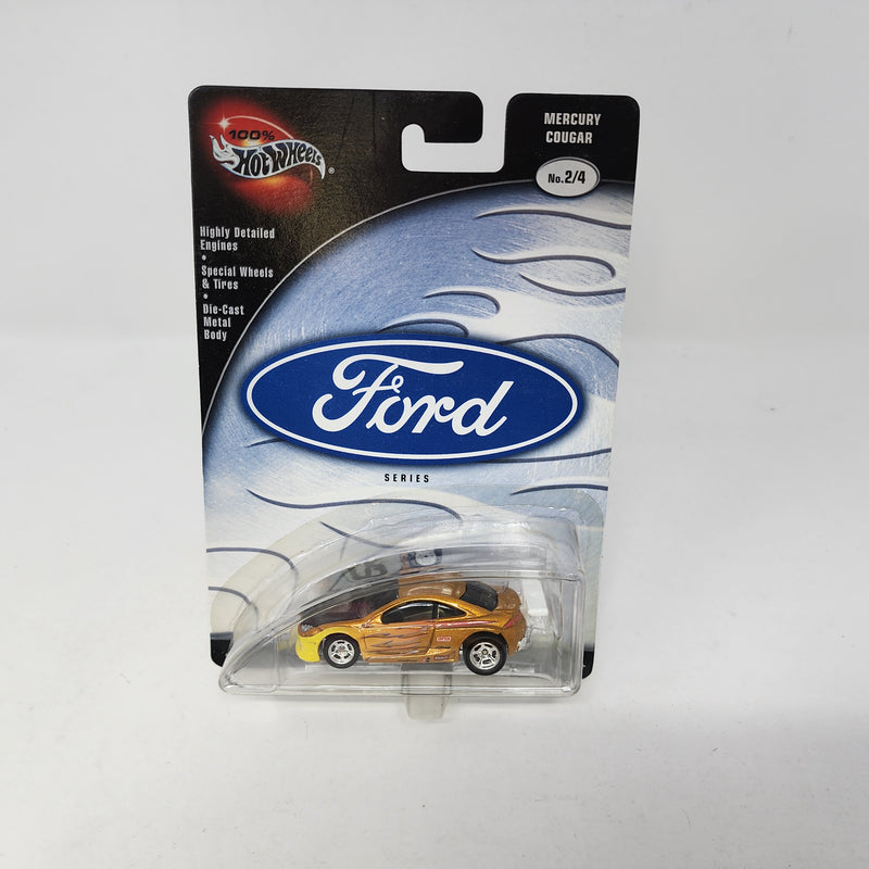 Mercury Cougar * Gold * Hot Wheels 100% FORD