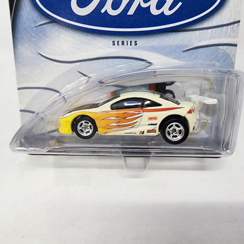 Mercury Cougar * WHITE * Hot Wheels 100% FORD