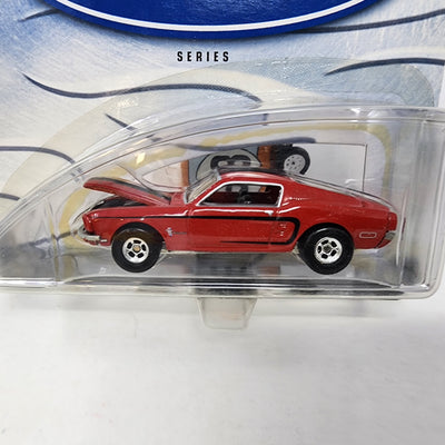 '67 Mustang * BURGUNDY * Hot Wheels 100% FORD