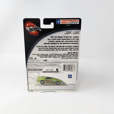 '67 Camaro * GREEN * Hot Wheels 100% GM Parts