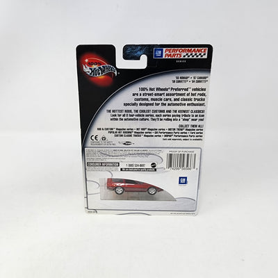 '84 Corvette * RED * Hot Wheels 100% GM Parts
