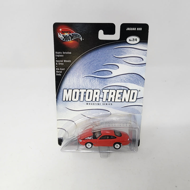 Jaguar XKR * RED * Hot Wheels 100% Motor Trend