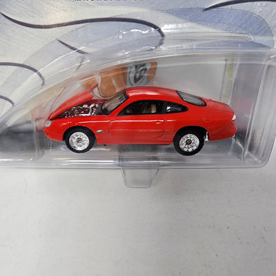 Jaguar XKR * RED * Hot Wheels 100% Motor Trend