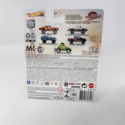 '80 Dodge Macho Power Wagon * White * Hot Wheels Car Culture Desert Rally