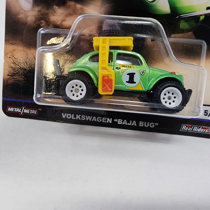 Volkswagen Baja Bug * Green * Hot Wheels Car Culture Desert Rally