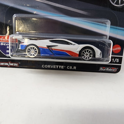 Corvette C8.R * White * Hot Wheels Car Culture American Scene