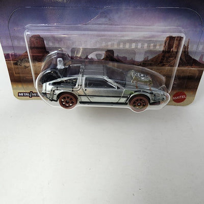 Time Machine 1955 Back to the Future III * Hot Wheels Pop Culture