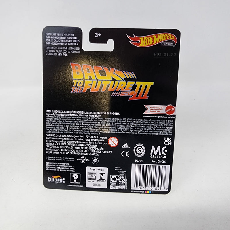 Time Machine 1955 Back to the Future III * Hot Wheels Pop Culture