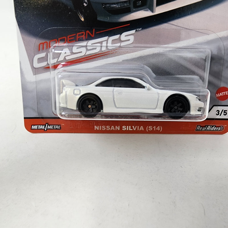 Nissan Silvia S14 * White * Hot Wheels Car Culture Modern Classics
