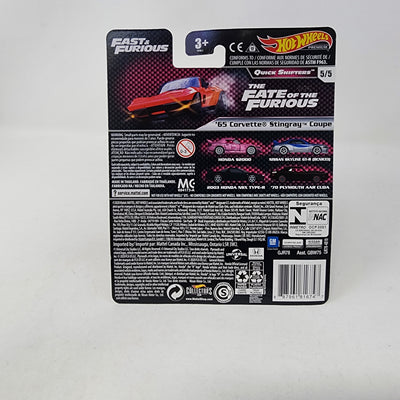 '65 Corvette Stingray Coupe * Hot Wheels Fast & Furious Quick Shifters
