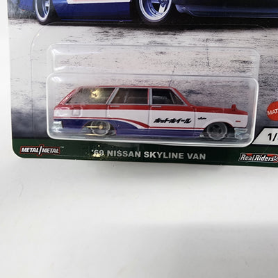 '69 Nissan Skyline Van * Hot Wheels Car Culture FAST WAGONS