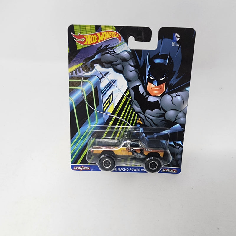 1980 Dodge Macho Power Wagon DC Batman * Hot Wheels Pop Culture