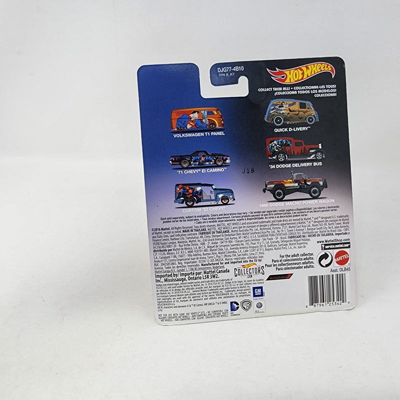 1980 Dodge Macho Power Wagon DC Batman * Hot Wheels Pop Culture