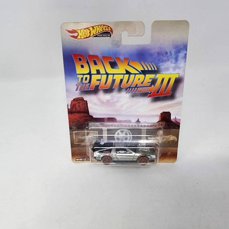 Time Machine 1955 Back to the Future III * Hot Wheels Pop Culture
