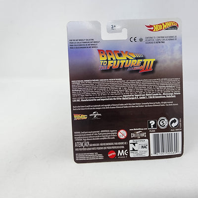 Time Machine 1955 Back to the Future III * Hot Wheels Pop Culture