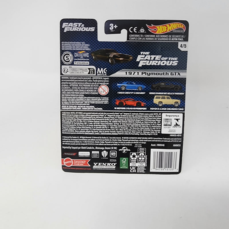 1971 Plymouth GTX * Hot Wheels Fast & Furious Full Force