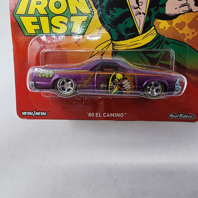 '80 El Camino Iron Fist Marvel * Hot Wheels Pop Culture