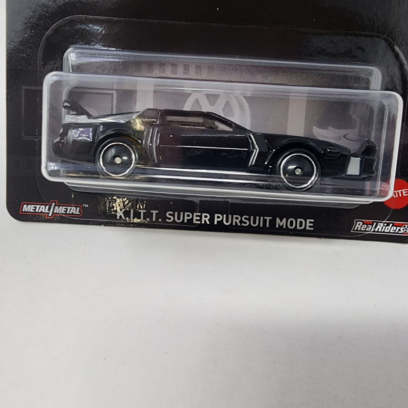 KITT Super Pursuit Mode Knight Rider * Hot Wheels Premium Retro Entertainment