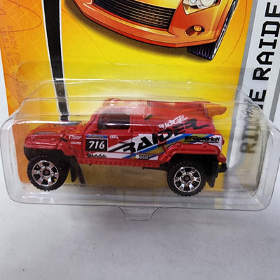 Ridge Raider #62 * RED * Matchbox Basic