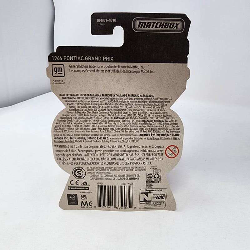 1964 Pontiac Grand Prix 22/50 * Matchbox Moving Parts