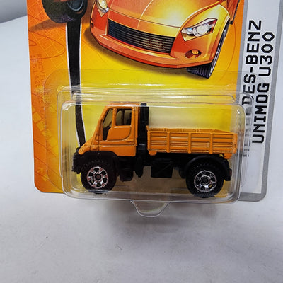Mercedes-Benz Unimog U300 #46 * Orange * Matchbox Basic