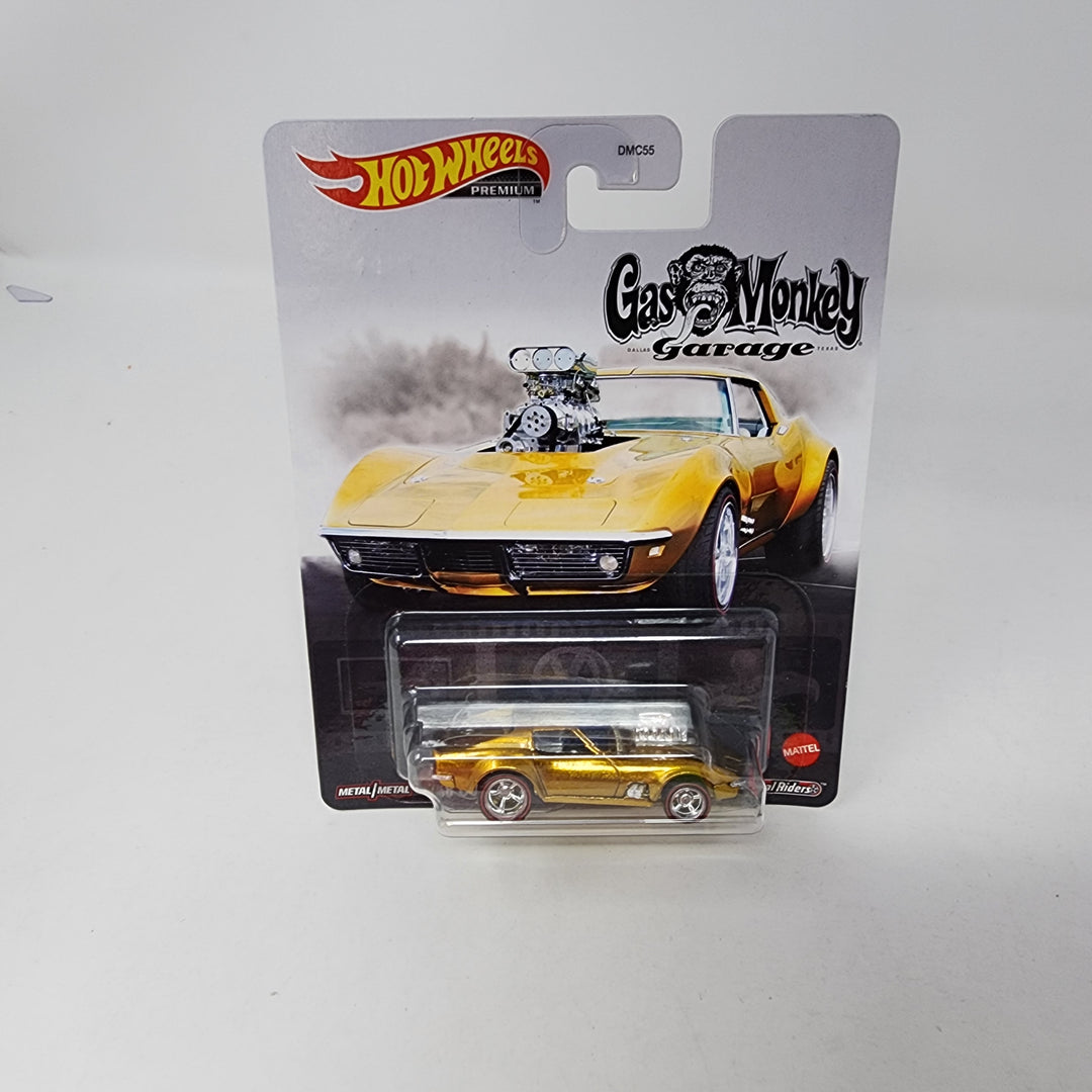 68 Corvette Gas Monkey Garage * Hot Wheels Premium Pop Culture Gas