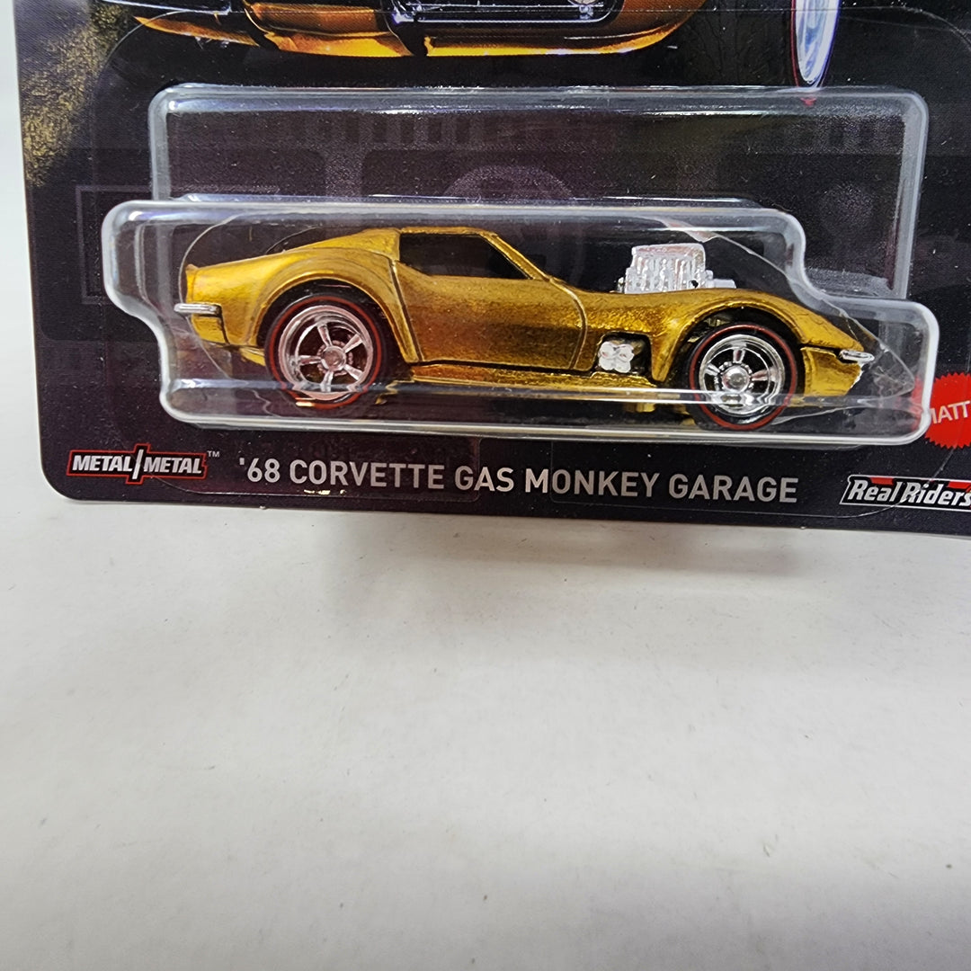 68 Corvette Gas Monkey Garage * Hot Wheels Premium Pop Culture Gas