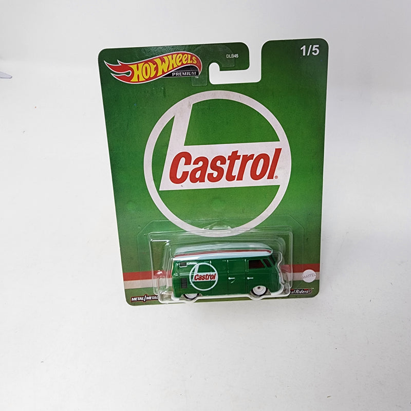 Volkswagen T1 Panel Bus Castrol * Hot Wheels Pop Culture Vintage Oil