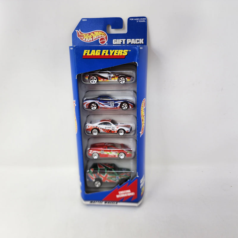 Flag Flyers * 5 Pack * Hot Wheels Gift Pack