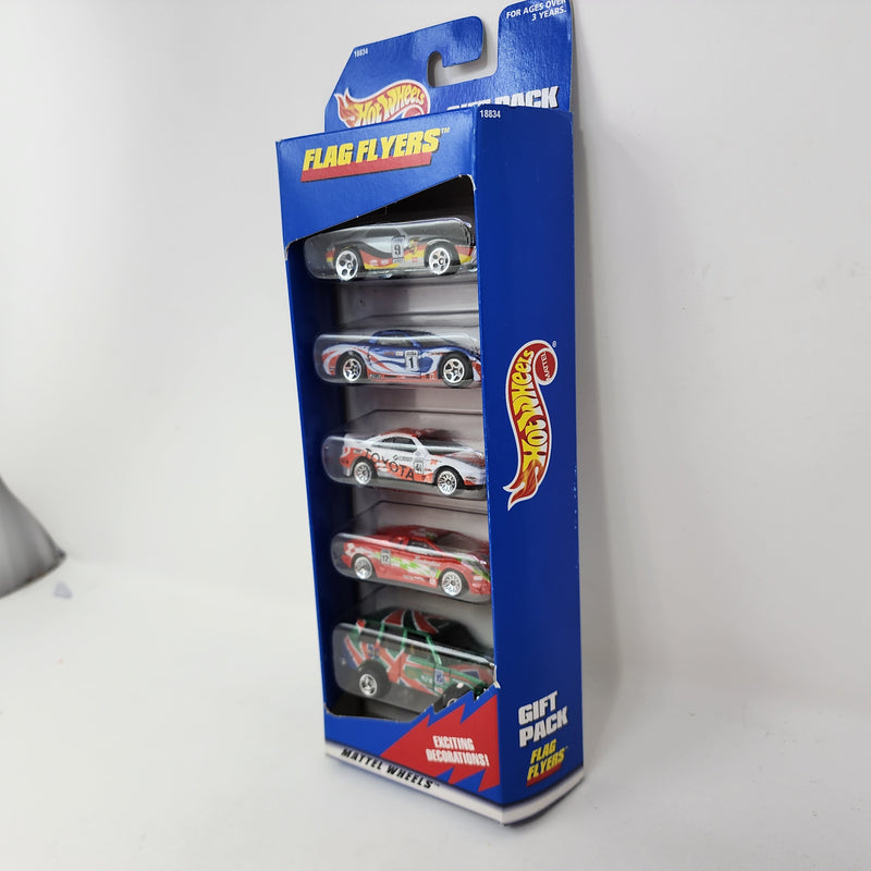 Flag Flyers * 5 Pack * Hot Wheels Gift Pack