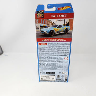 Flames * 5 Pack * Hot Wheels Gift Pack w/ Silverado