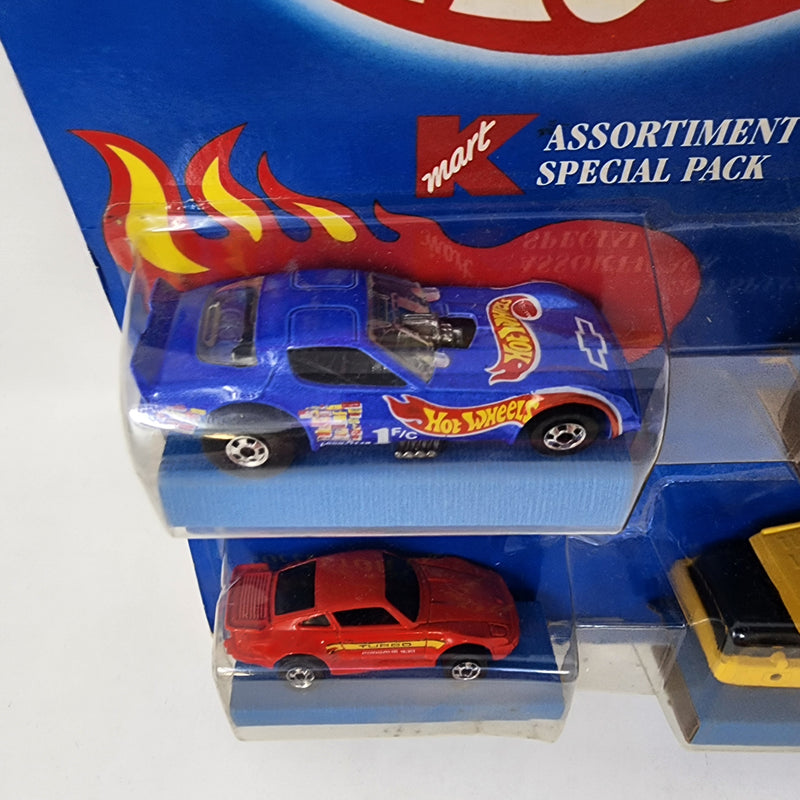 Kmart Assortment Special * 4 Pack * 1990 Hot Wheels Canada