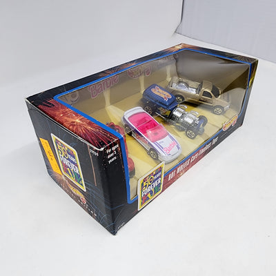 4 Car Set UNO, Barbie, He-Man * Hot Wheels 50 Years Forever Timeless Toys