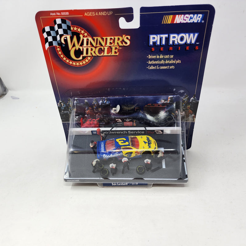 Dale Earnhardt Tires Off * Pit Row Series Winner&
