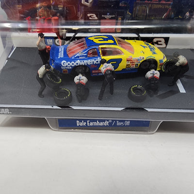 Dale Earnhardt Tires Off * Pit Row Series Winner's Circle Nascar