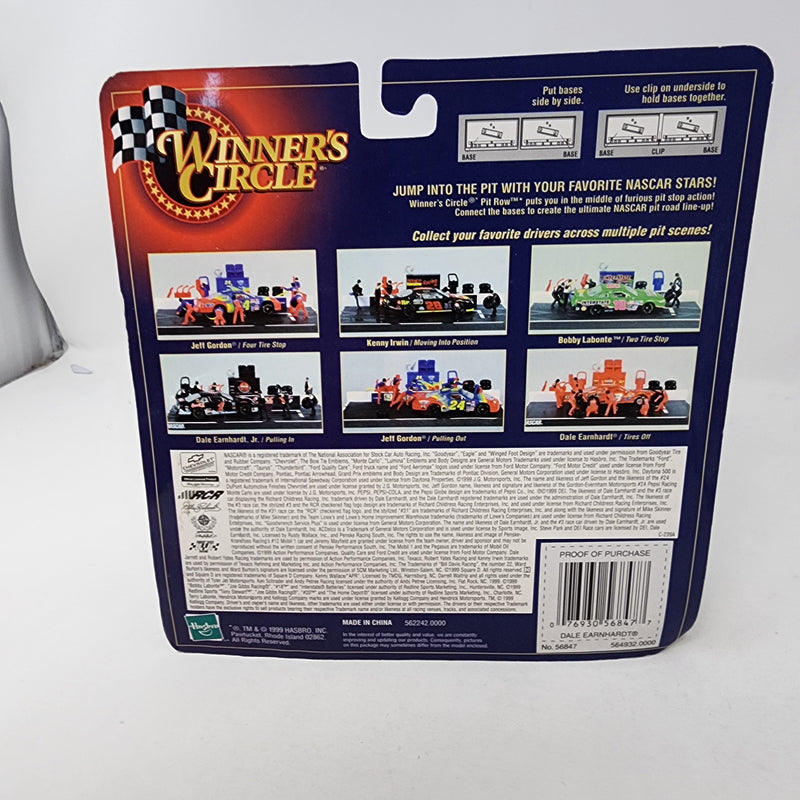 Dale Earnhardt Tires Off * Pit Row Series Winner&