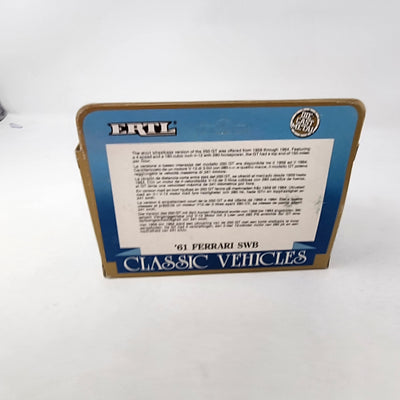 '61 Ferrari SWB * ERTL Classic Vehicles 1:43 Scale
