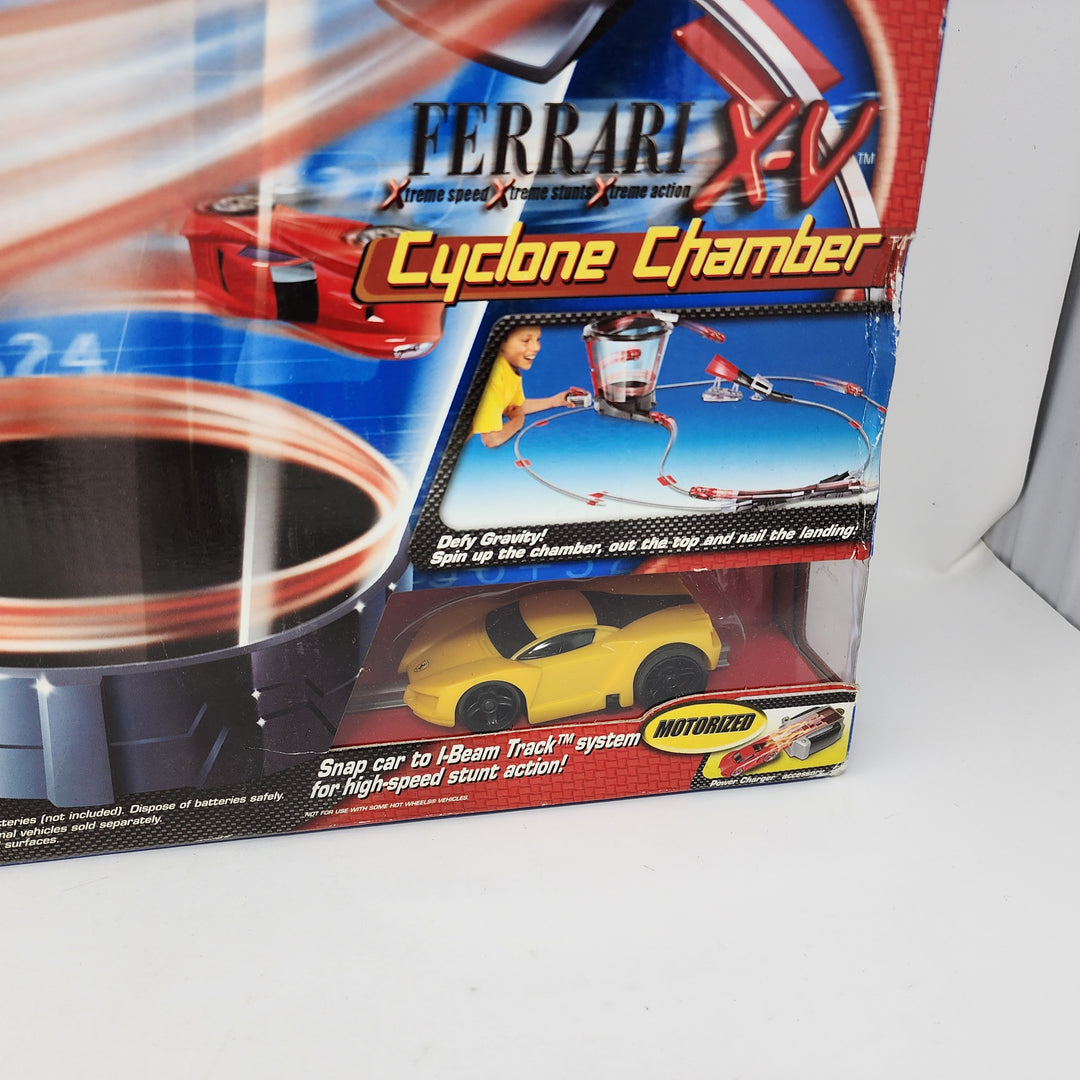 Ferrari X-V Cyclone Chamber Hot Wheels Playset Track