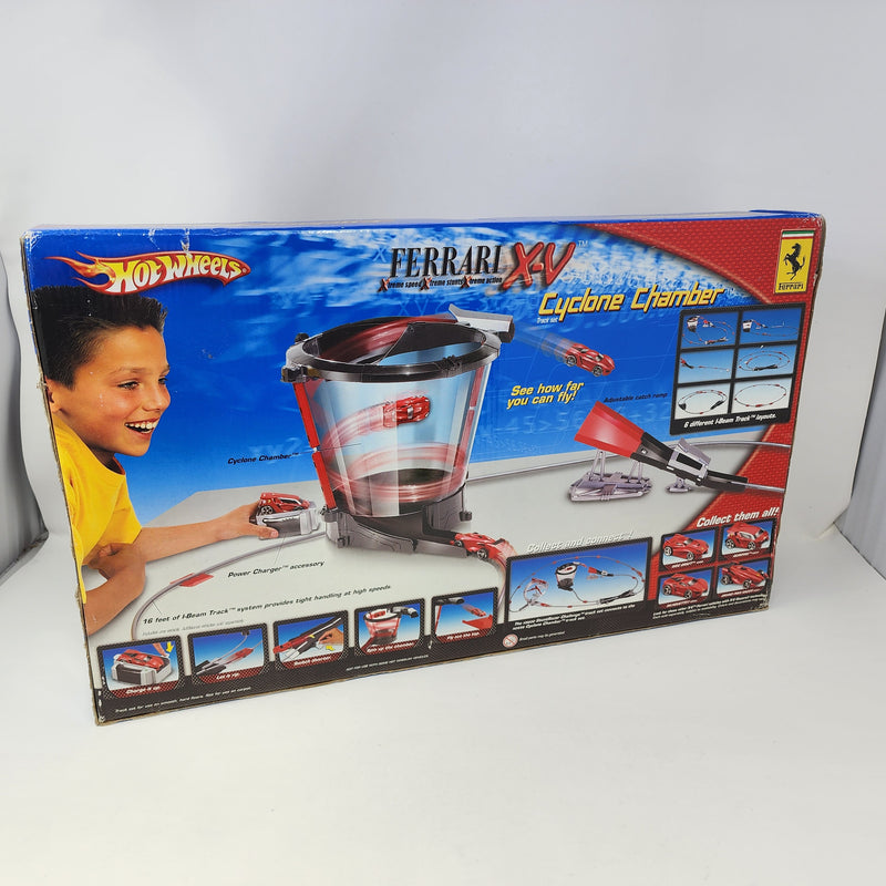 Ferrari X-V Cyclone Chamber * Hot Wheels Playset Track