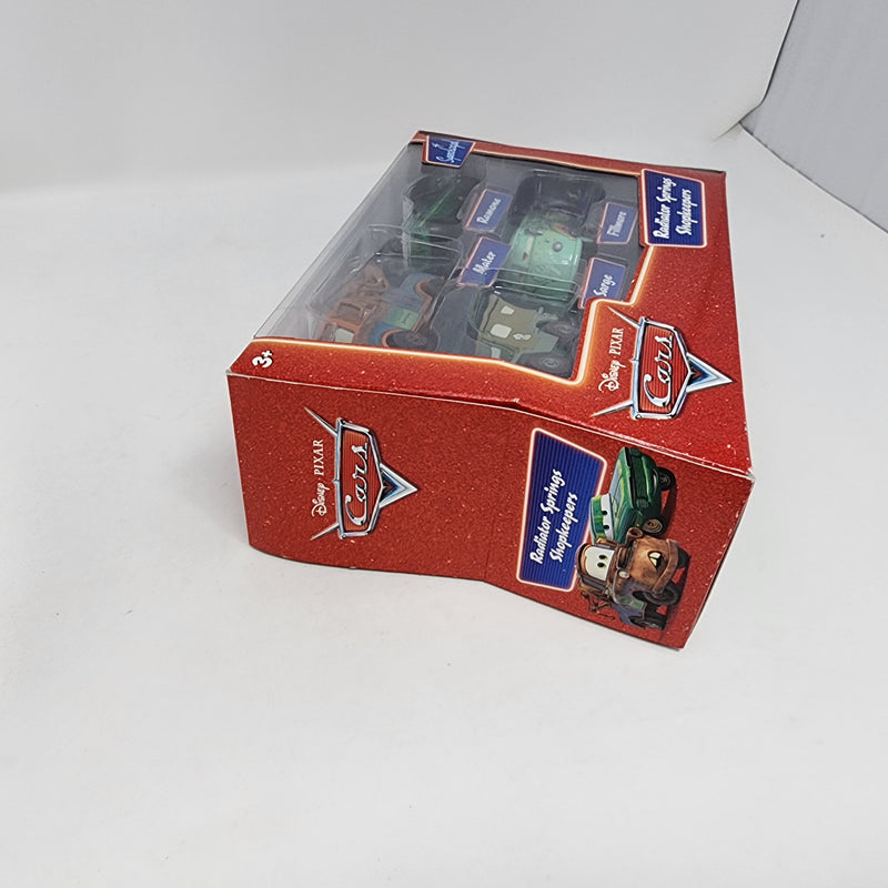 Radiator Springs Shopkeepers * Disney Pixar CARS Supercharged  New Sealed in Box