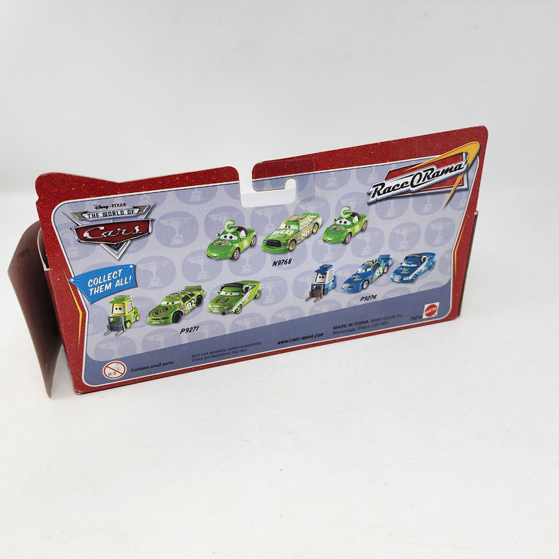 3-Car Gift Pack Race O Rama Spare O Mint & Pit Crew * Disney Pixar CARS